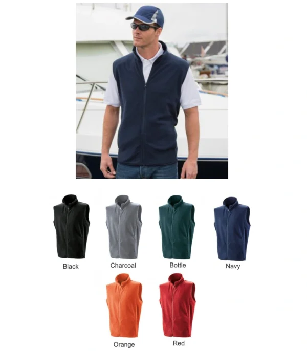 RS116 Result Core Micro Fleece Gilet
